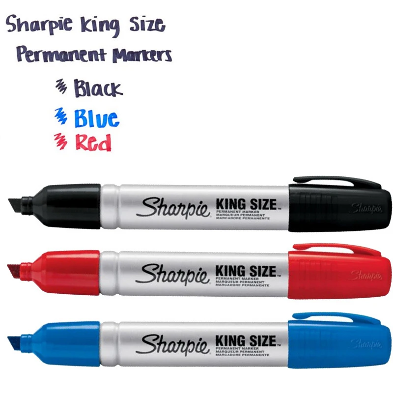 5-8mm Chisel Tip Black Blue Red For Work Industrial Plastic Wood Stone Foil Metal Leather