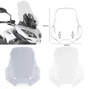 windscreen windshield wind screen deflector protector for kawasaki versys 650 2015 2021 2020 accessories versys 1000 2012 2019 free global shipping
