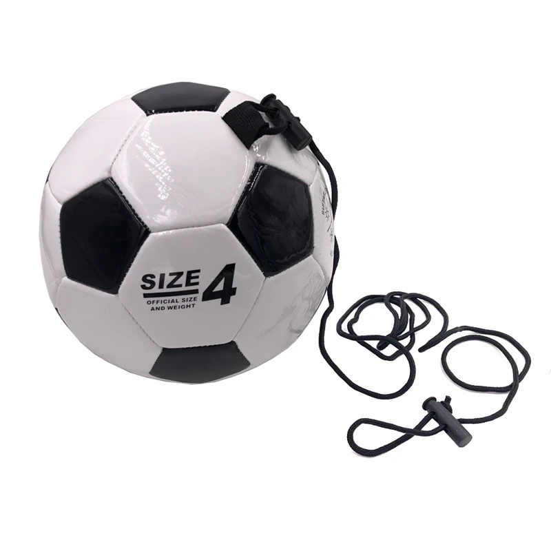 Soccer Training Ball Adjustable Bungee Elastic with Rope Size 4 Football for Playing Sports-ABLD | Спорт и развлечения