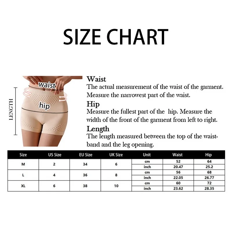 

Safety Shorts Slimming Pants High Waist Underwear Shorts Women Ladies Pants Underwear Nylon Safety Pants Boyshorts Shapers