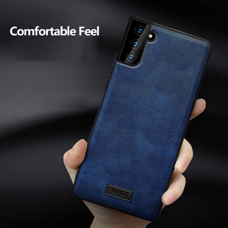 case for samsung galaxy s21 ultra 5g high quality luxury leather protective phone back cover for samsung s21 plus free global shipping