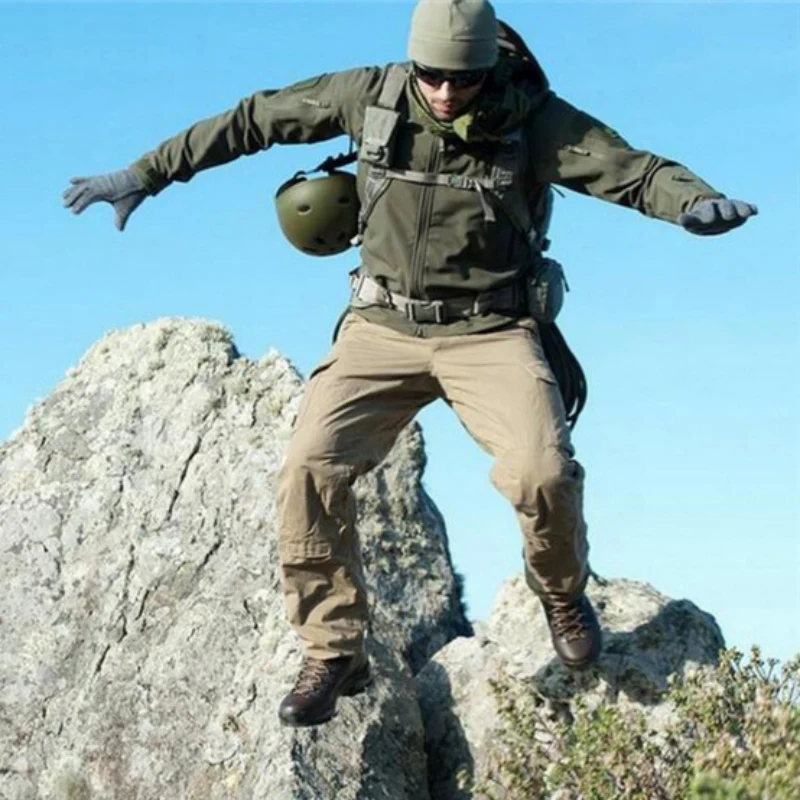 Уличная Водонепроницаемая флисовая куртка Охотничья ветровка лыжное пальто для