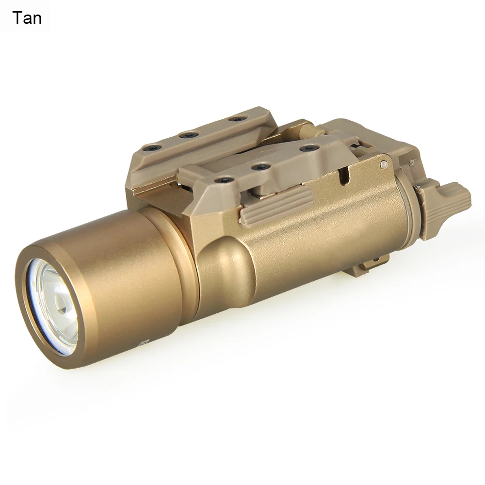 Тактический фонарь Surefire X300 светодиодный фонарик CR123A пистолет страйкбол с