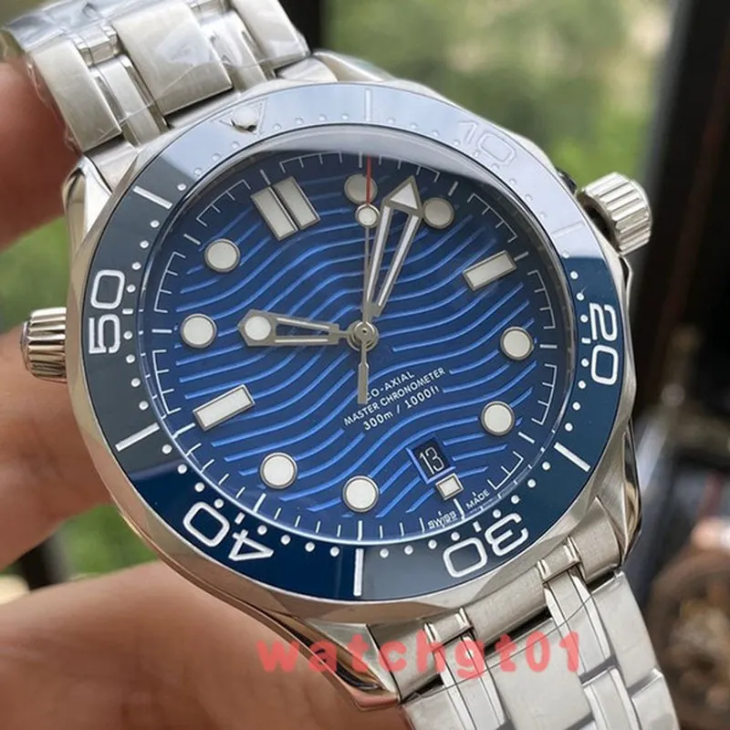 

Design 41mm men's watch mechanical automatic stainless steel sapphire glass ceramic bezel waterproof men watch