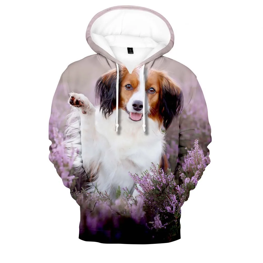 

2021 Fashion 3D Print Cute pet dog Men Women Hoodies Sweatshirts Hot Sale Spring Autumn Animal dog Pullovers Tops Plus Size