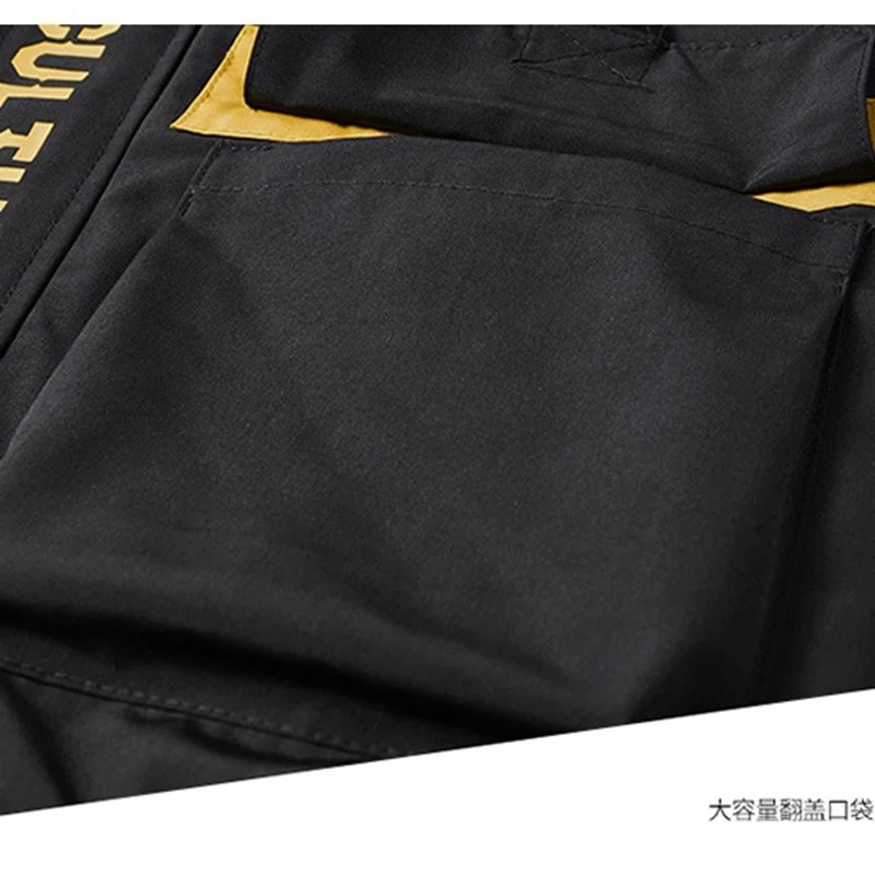 Зима Осень размера плюс большие 6XL 7XL 8XL мужские лоскутные куртки в Корейском