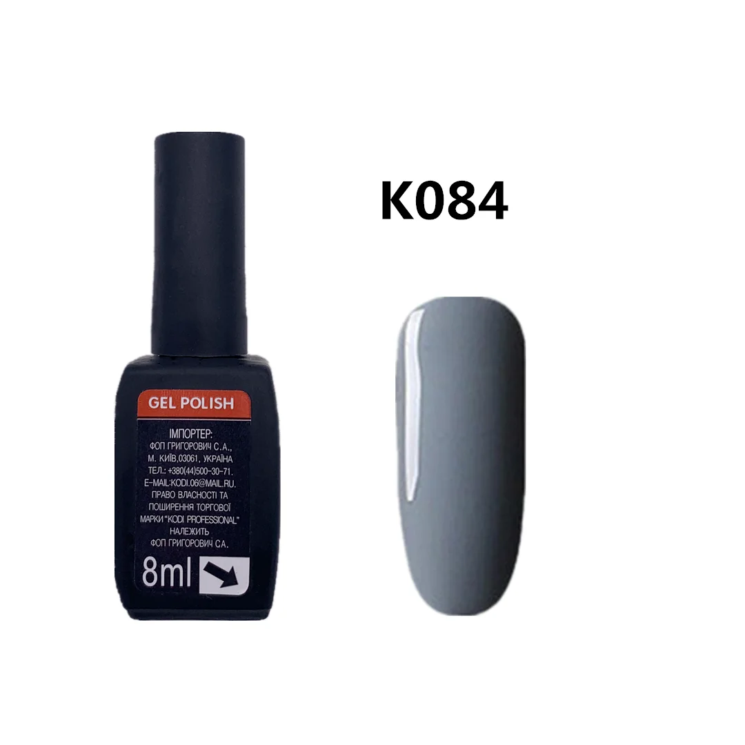 K084 Kodi 8 мл 112 цветов гель для ногтей Профессиональный Чистый цвет УФ светодиодный Гель-лак для ногтей длительный Замачивание Гель-лак праймер - Цвет: K084