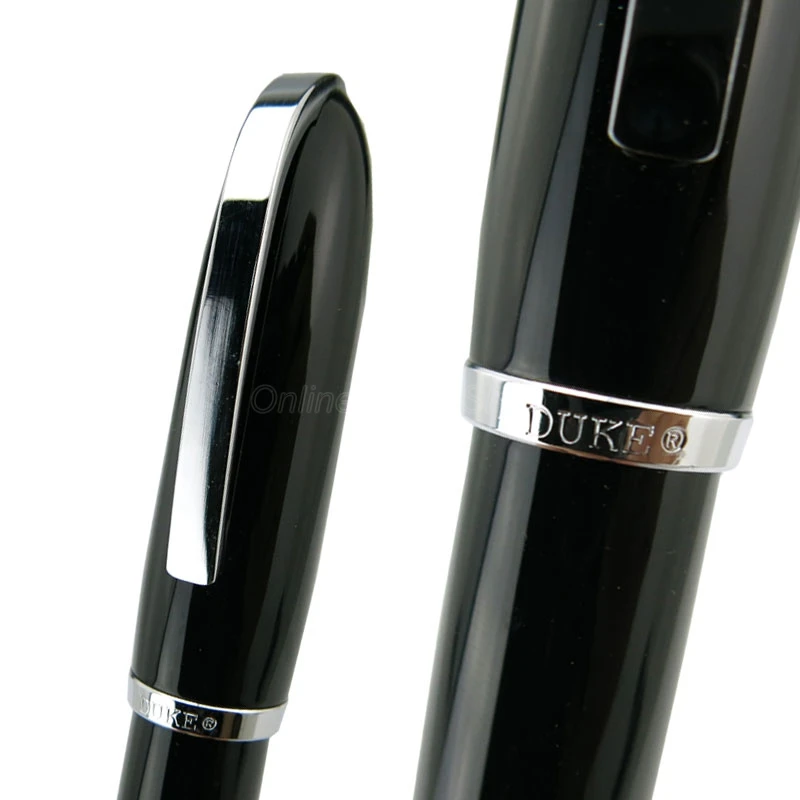 Элегантная черная перьевая ручка Duke США ВВС один самолет иридиевое среднее перо