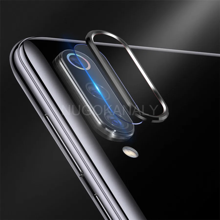 Закаленное стекло + металлический защитный чехол для Xiaomi Mi A3 9 Lite CC9 CC9e Redmi Защитная