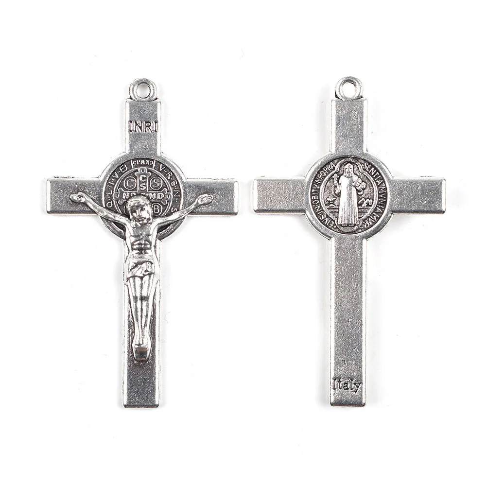 Католические фотообои из сплава с изображением святого бенедика 12 шт.|Ювелирная