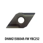100% Оригинальные DNMG150604R-FM YBC252 DNMG150604 DNMG 150604 твердосплавные вставки для стали токарный станок с ЧПУ Токарный резак токарные инструменты