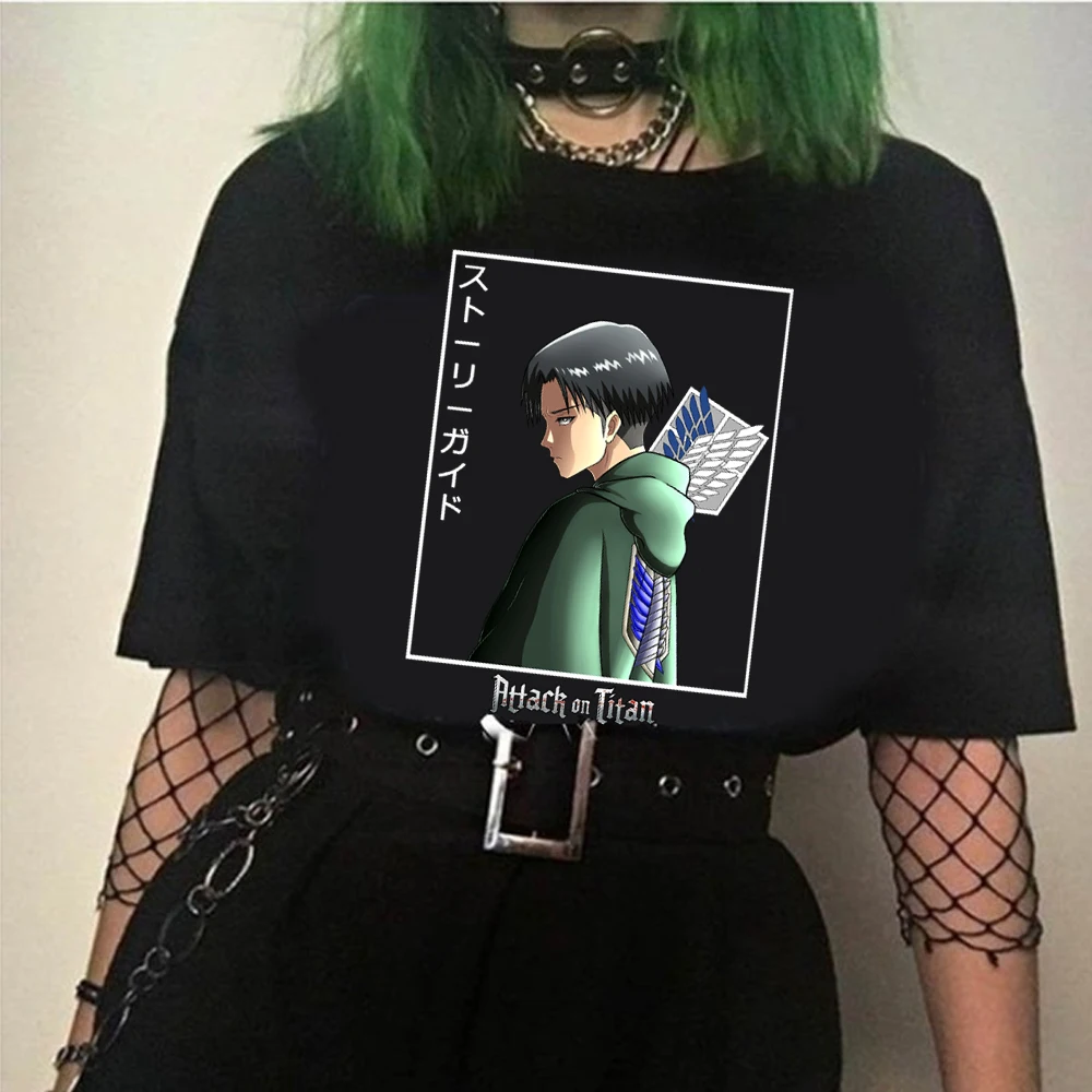 

Футболка мужская с аниме «атака на Титанов»