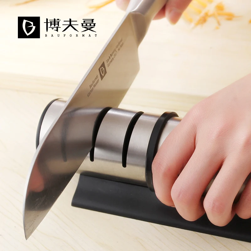 

Stainless Manual Knife Fixed Angle Sharpener Scissors Metal Fast Sharpener Professional Kitchen Multifunction Tools MM60MDQ