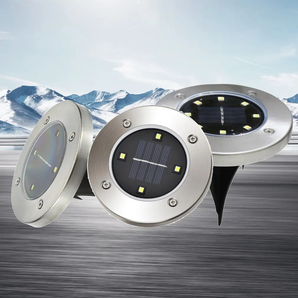 Нержавеющая сталь открытый двор земли непромокаемый солнечный подземный