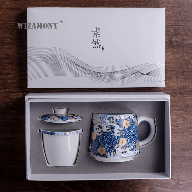 WIZAMONY2020 Новое поступление 390 мл два цвета волшебный керамический кофе чай молоко