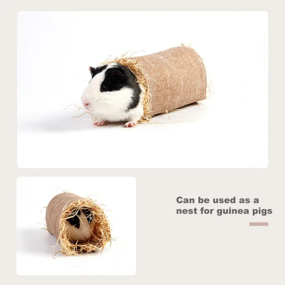 Забавная игрушка-туннель для кролика игрушка животных уютная Успокаивающая