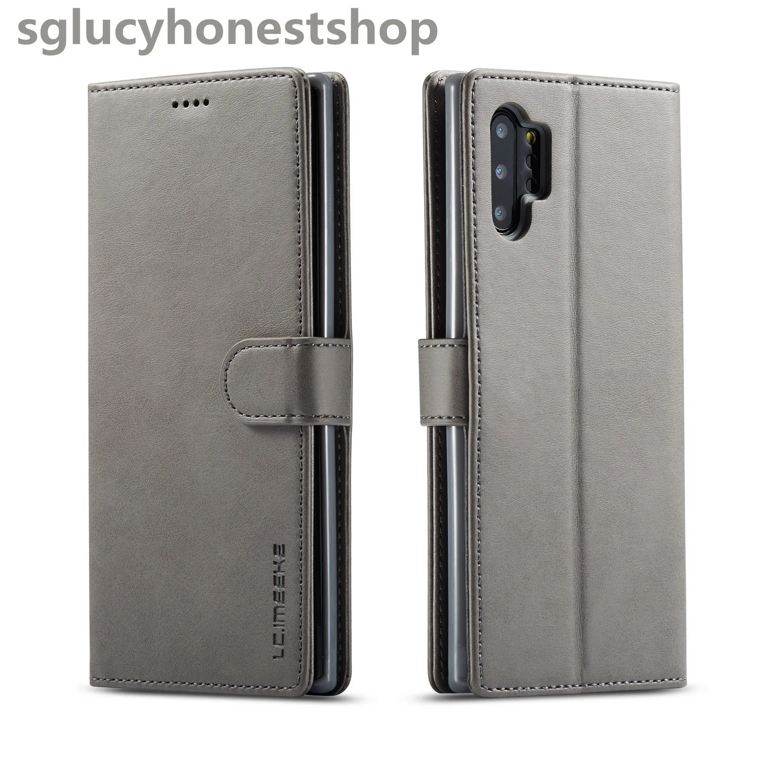 Кожаный чехол книжка для Samsung A70 A51 A50 A30 A20 Galaxy Note 10 plus A9 S10 S20 S8 S10Lite S9 S7 Note9
