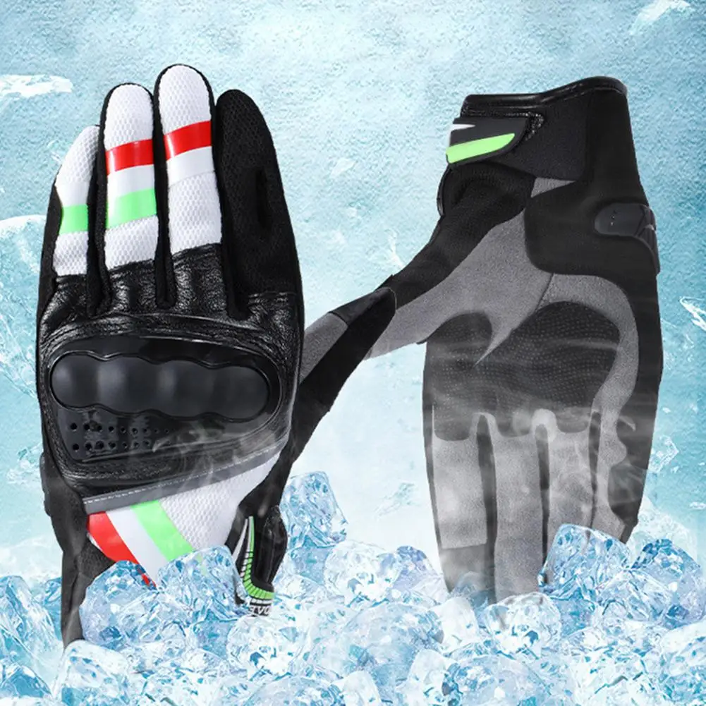

Hard Shell Crash Proof Touch Screen Cycling Motorcycle Racing Protective Gloves