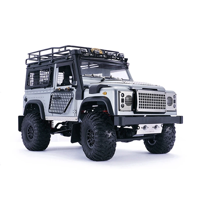 

Front Protector Bumper Armor Protection Guard with Exhaust Pipe Gas Manifold Fuel Tank for MN D90 MN-90 MN99S RC Car