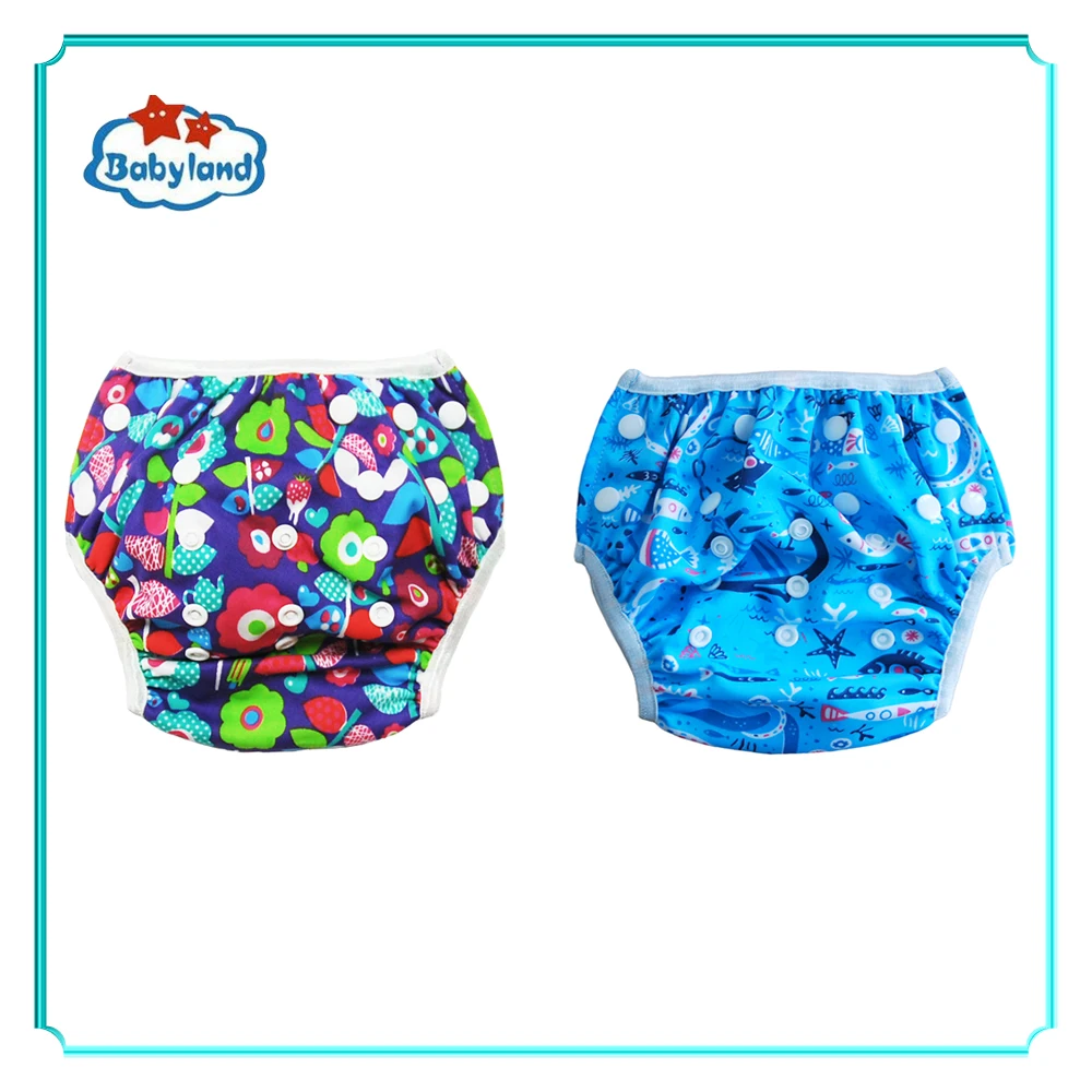 Wholesale Price Swmming Diapers 30pcs Baby Swim Diaper Pants Waterproof Swimming Nappies Reusable Washable One Size Fits All