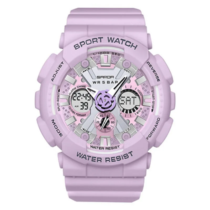 

Новинка, красочные модные часы для мужчин и женщин, многофункциональные электронные спортивные часы, светящиеся модные часы 2021, стиль для о...