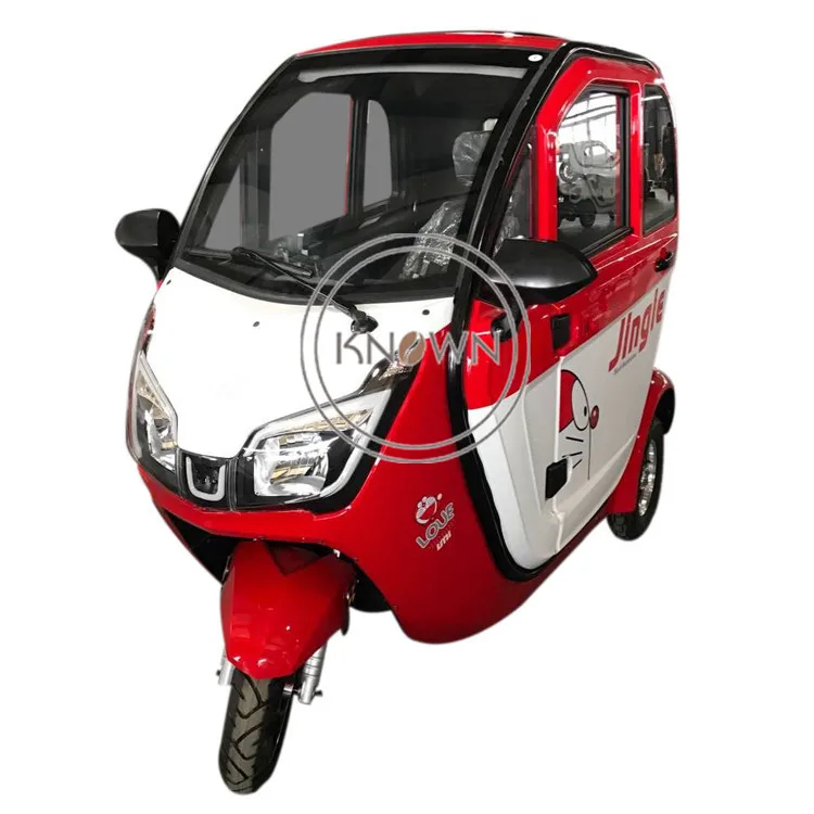 Kaufen 3 Räder Elektrische Dreirad Fahrzeug Ladung Roller Erwachsene Dreirad Passagier Tuk Tuk Auto Mit EWG Und COC