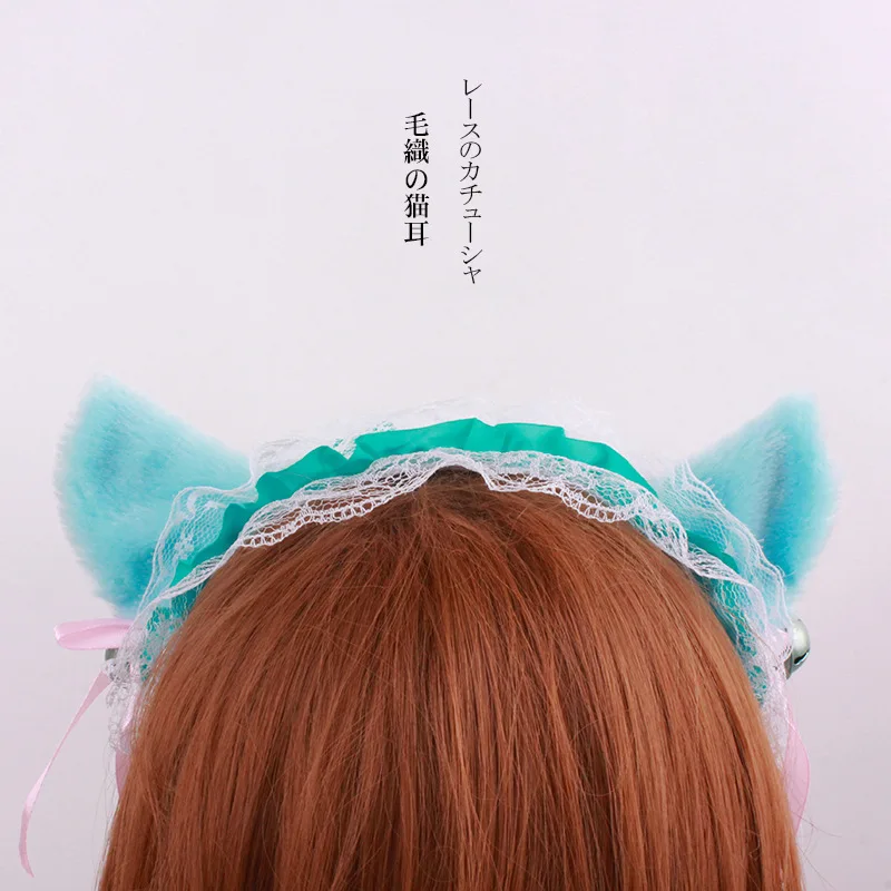 Аниме дьявол рога шпилька Pora повязка на голову Русалка серии супер красивый