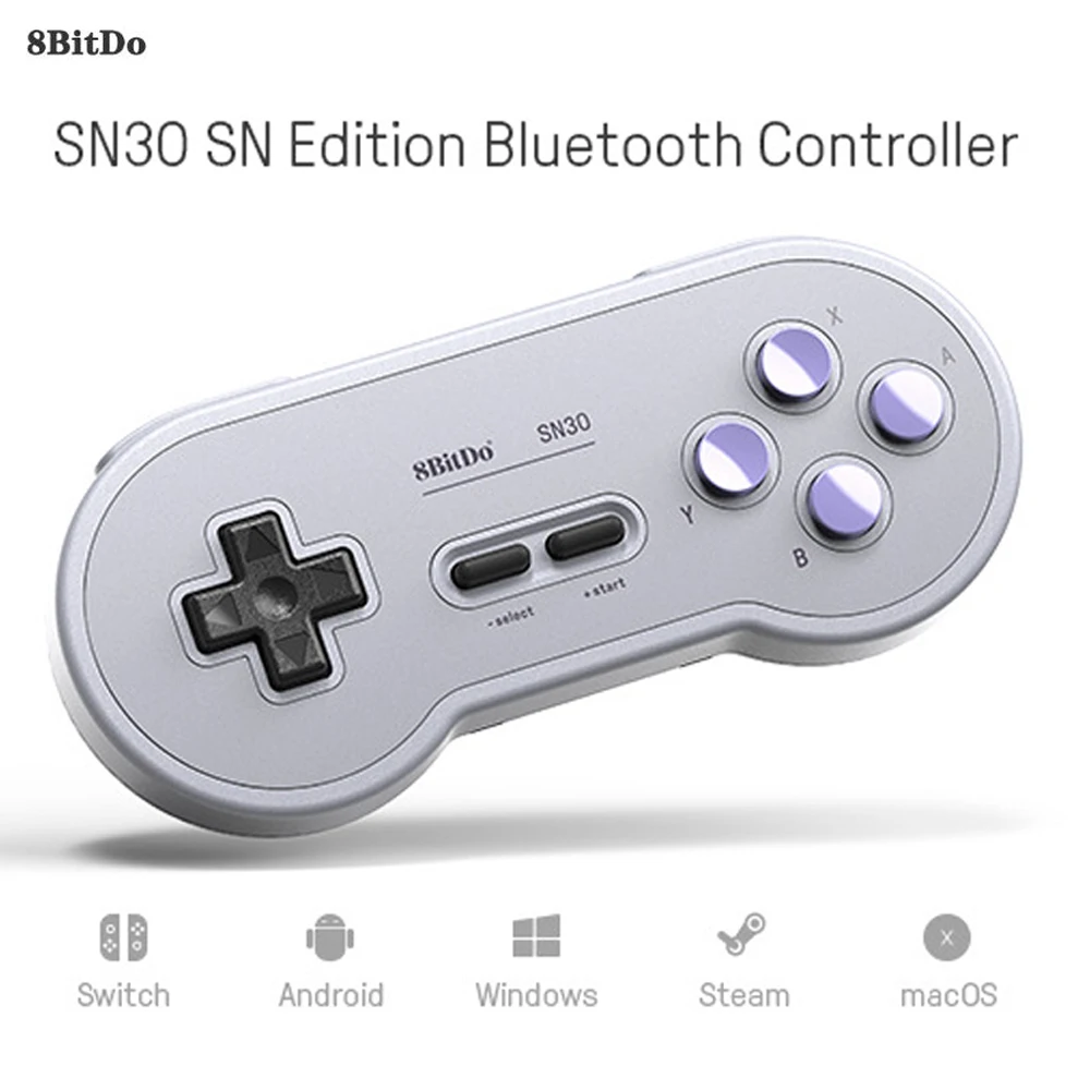 WUIYBN 8Bitdo SN30 геймпад беспроводной контроллер Bluetooth Джойстик для nintendo Switch PC Android MacOS паровой