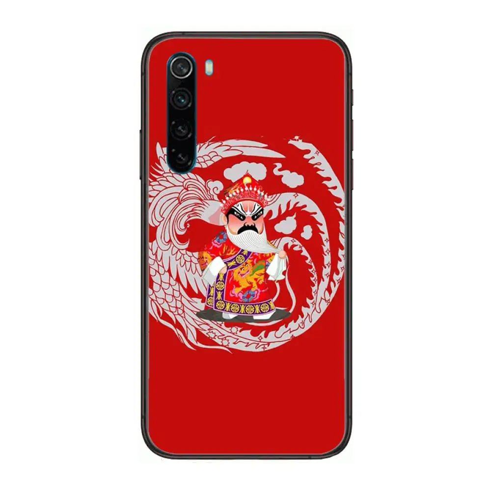 

drama Boy girl antiquity cartoon Phone Case For XiaoMi Redmi Note 9S 8 7 6 5 A Pro T Y1 Anime Black Cover Silicone Back Pretty