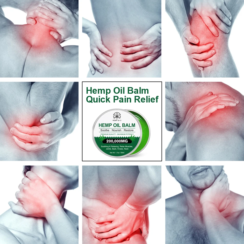 Экстракт HFU Heamp Seaed крем для облегчения боли и мышечной расслабления давления