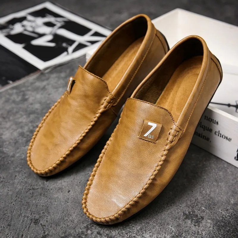 

Mens Leather Moccasins Sneakers Slip on Men Shoes Moccasins Loafers Mocassin Fashionable Luxury Designer Driving Shoes Casual