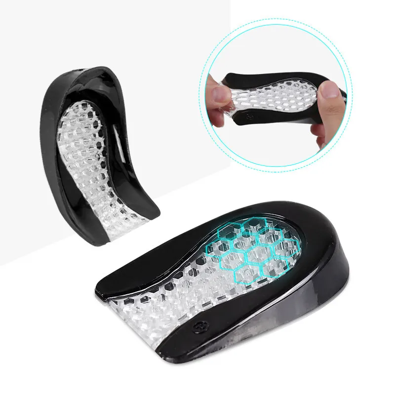 

1 Pair gel insole silicone For Women heel Cushion insoles soles relieve foot pain Spur Support Shoe pad High Heel Insert