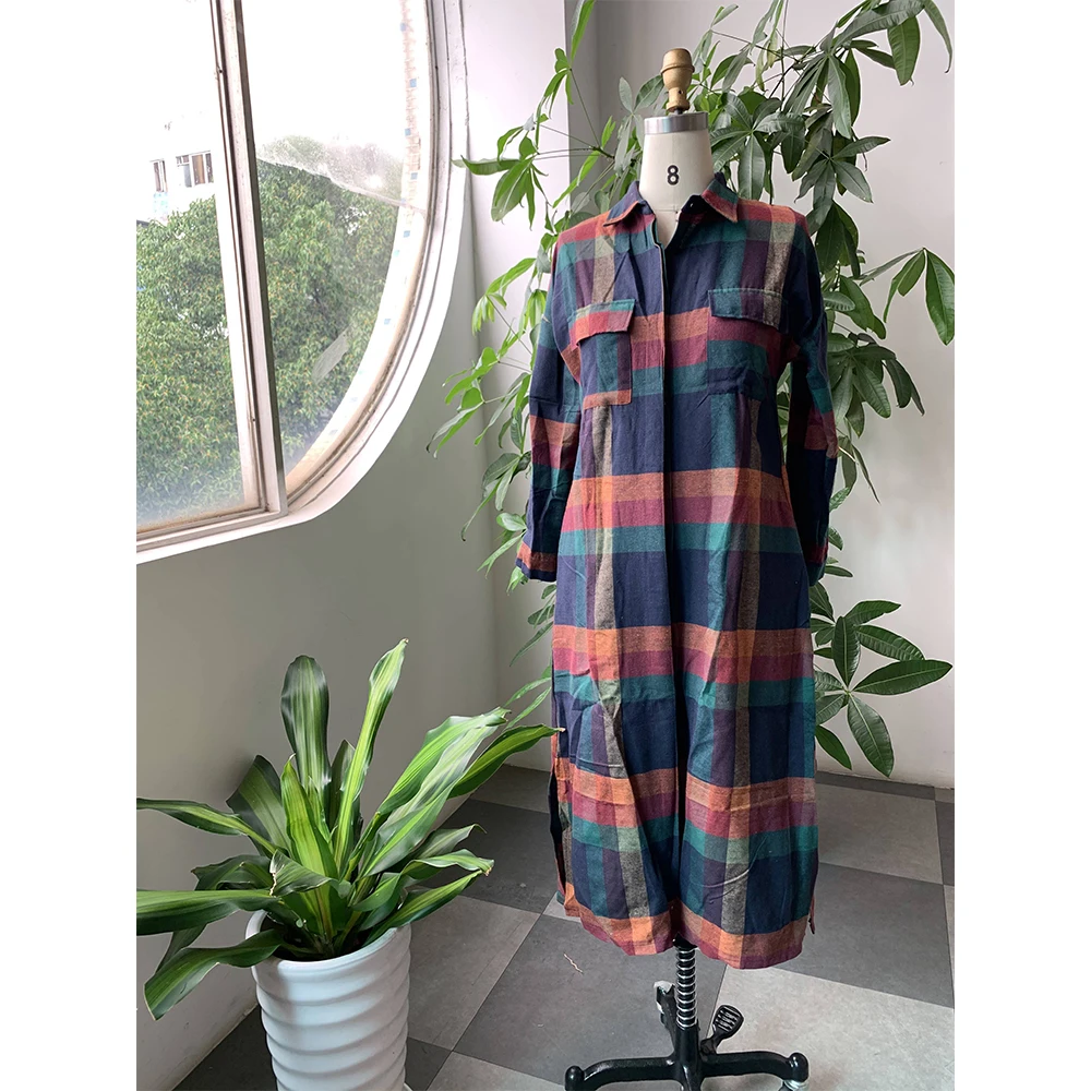 

Two Piece Sets Plaid Women Long Blouse Shirts Wide Legs Pants Spring Girls Students Sets Suit 2020 Summer Japanese Korean Sets