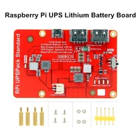 high quality charger shield battery expansion board raspberry pi ups lithium battery board for raspberry pi 3b3b 4b