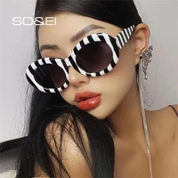 soei retro oval sunglasses women fashion blue gray shades uv400 trending men brand designer round sun glasses