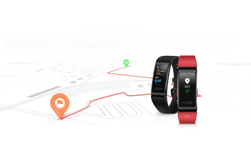 Браслет HUAWEI Band 4 3 Pro Smartband с металлической рамкой Amoled цветной дисплей SpO2 датчик кровяного кислорода для плавания датчик частоты сердечных сокращений