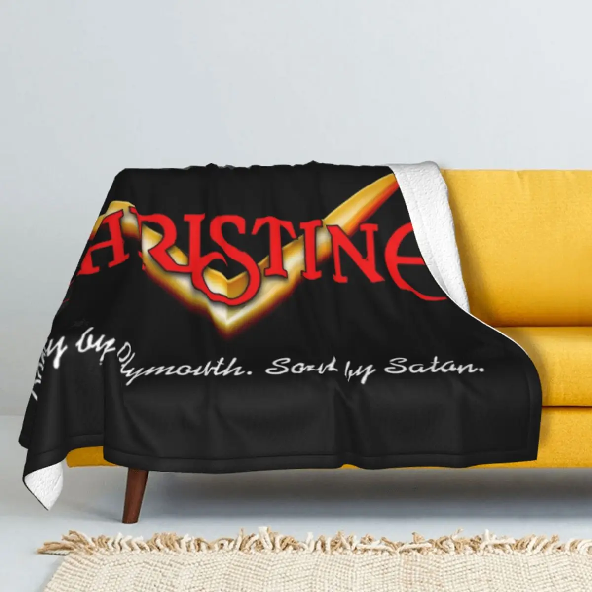 

CHRISTINE Badge Winter Thicken Cashmere blankets Lamb Blanket Coral fleece Throw blanket Soft bed linings Child Birthday