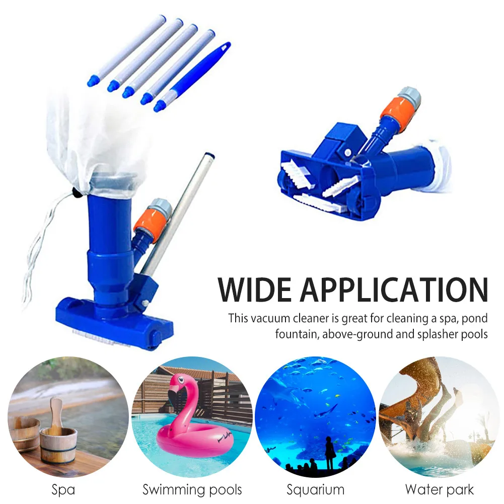 

Portable cleaning tool for pool jet vacuum cleaner, used in swimming pool spa pool fountain underwater cleaner