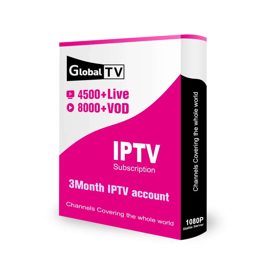 Global tv IP tv мировые каналы 4500 Live 8000+ VOD Европа Франция Италия Испания арабский FHD HD H.265 ip tv подписка тест m3u
