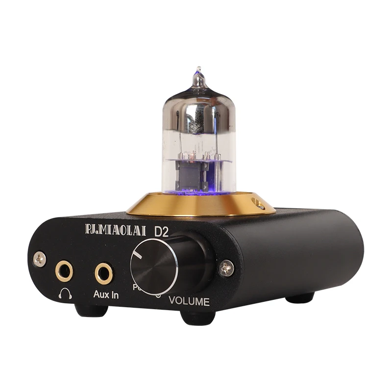 PJ.MIAOLAI D2 MINI Bile 6N3 ламповый усилитель для наушников NE5532P AMP