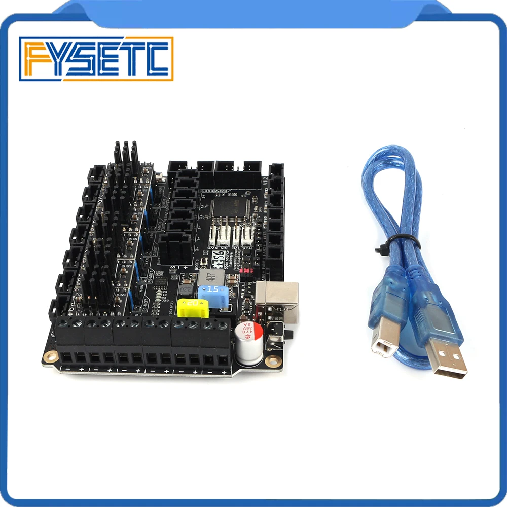 S6 V2.0 доска 32 бит Управление для записей 6 шт. TMC5161 V1.0 Драйвер шагового двигателя SPI