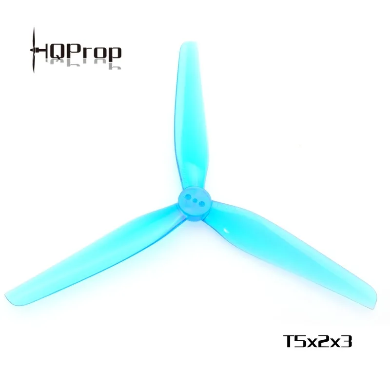 HQ HQProp прочный Prop T5X2X3 5020 Поликарбонат 4-дюймовый 3-лопастной Пропеллер для