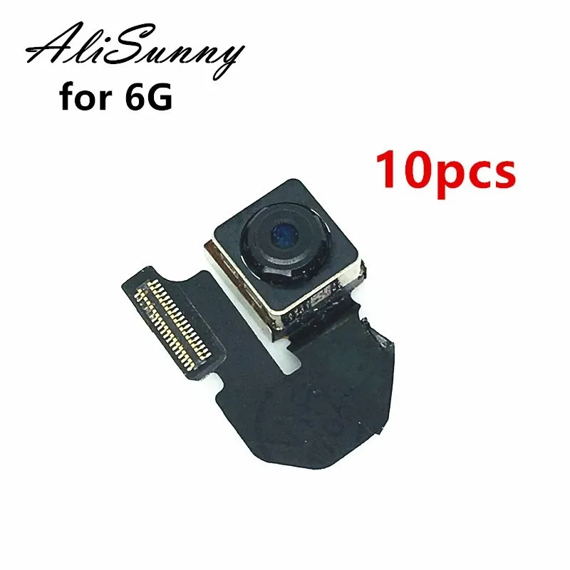 AliSunny 10 шт. задняя камера для iPhone 6 6G 4,7 ''основная большая камера Объектив гибкий замена кабеля запчасти