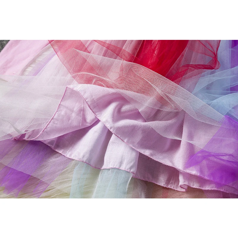 

Girls Dress Long Sleeve Kids Flower Dresses Children Unicorn Vestidos 2020 Girls Dresses Autumn Kids Dress For Girl robe ensembl