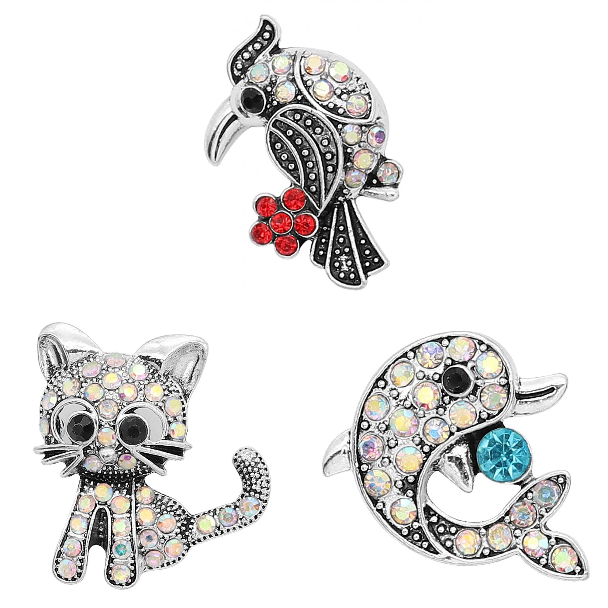 2019 Новинка оснастка ювелирные изделия цвета розового золота с сердечками горный