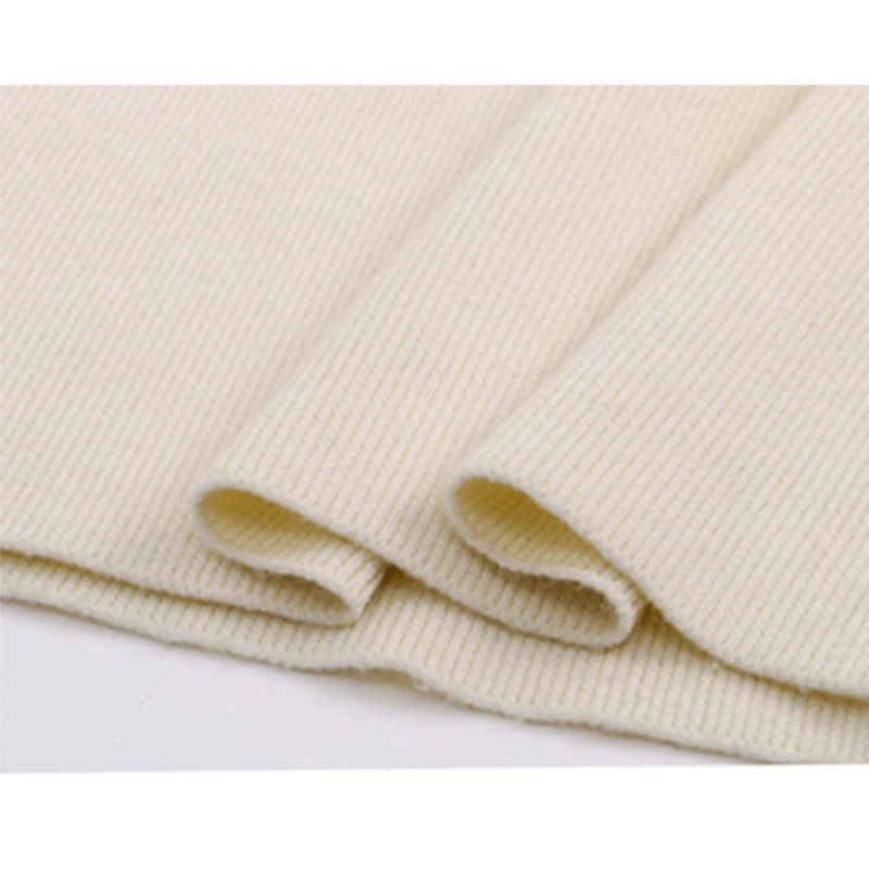 

2021 autumn and winter women's knitted skirt woolen thicken mid-length skirt sexy high waist Loose straight one-step skirt