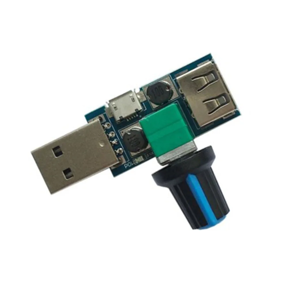 DC4 12V 5 Вт регулятор скорости ветра вращения вентилятора громкости|Контроллер