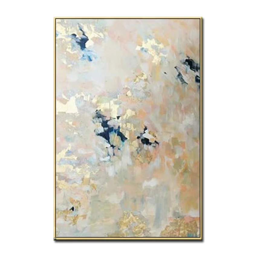 

Unframe Gloden Colors 100% Handmade Oil Painting On Canvas Picture Wall Art Living Room Home Decor Modern Wall Art Oil Painting