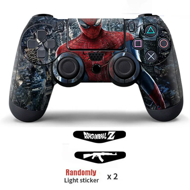 Наклейка из ПВХ для беспроводного контроллера PS4 геймпад Защитная Playstation 4