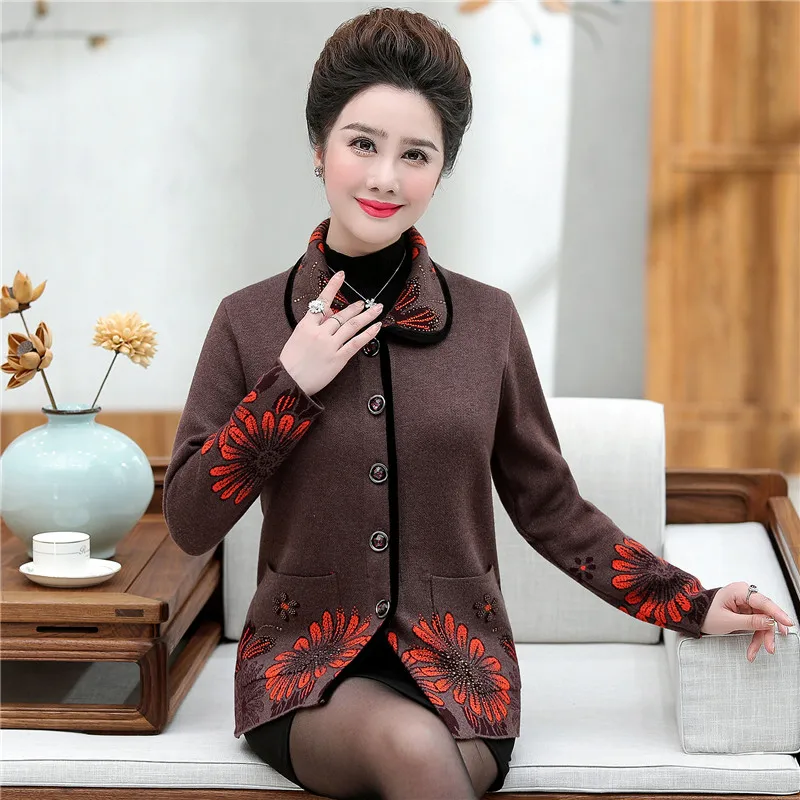 2019 высокое качество весна-осень кардиган для женщин Повседневный длинный рукав